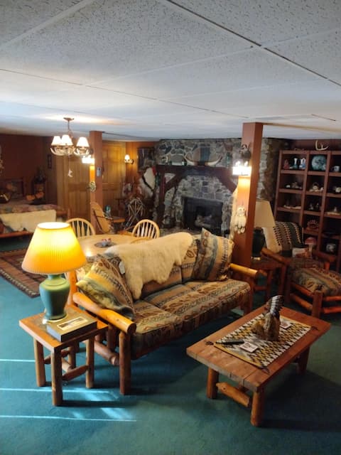 Cozy Country Efficiency Apartment with fireplace