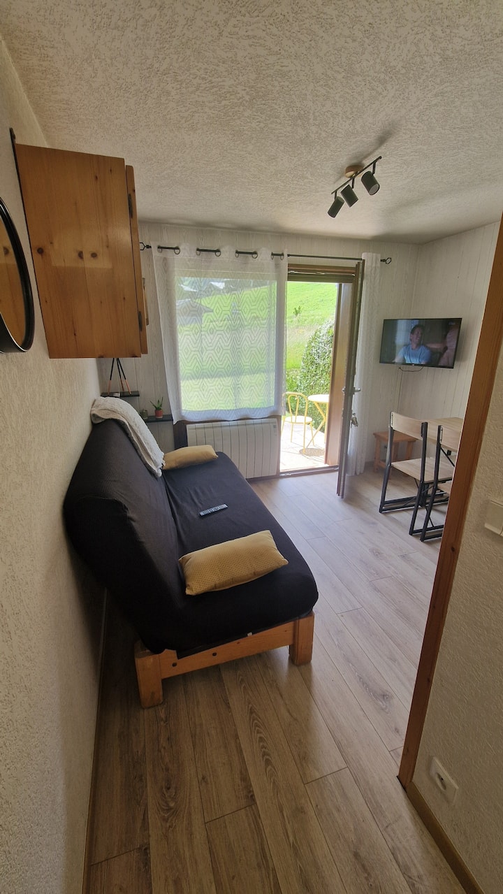 Charmant Studio 4 Personnes à Praz Sur Arly - Haute-Savoie