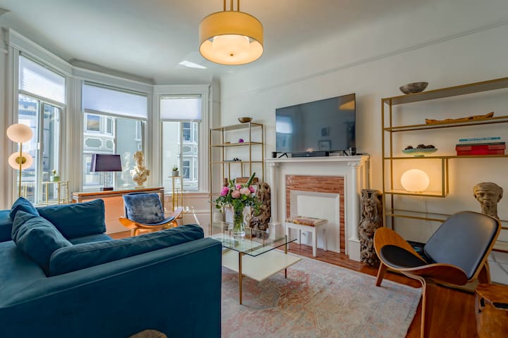 Eclectic Lux Suite In Central SF- Walk Everywhere