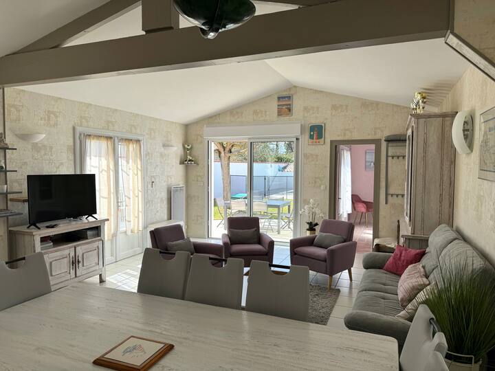 ღ Villa Des Grasses • Piscine, Jardin & Wifi - Île de Ré
