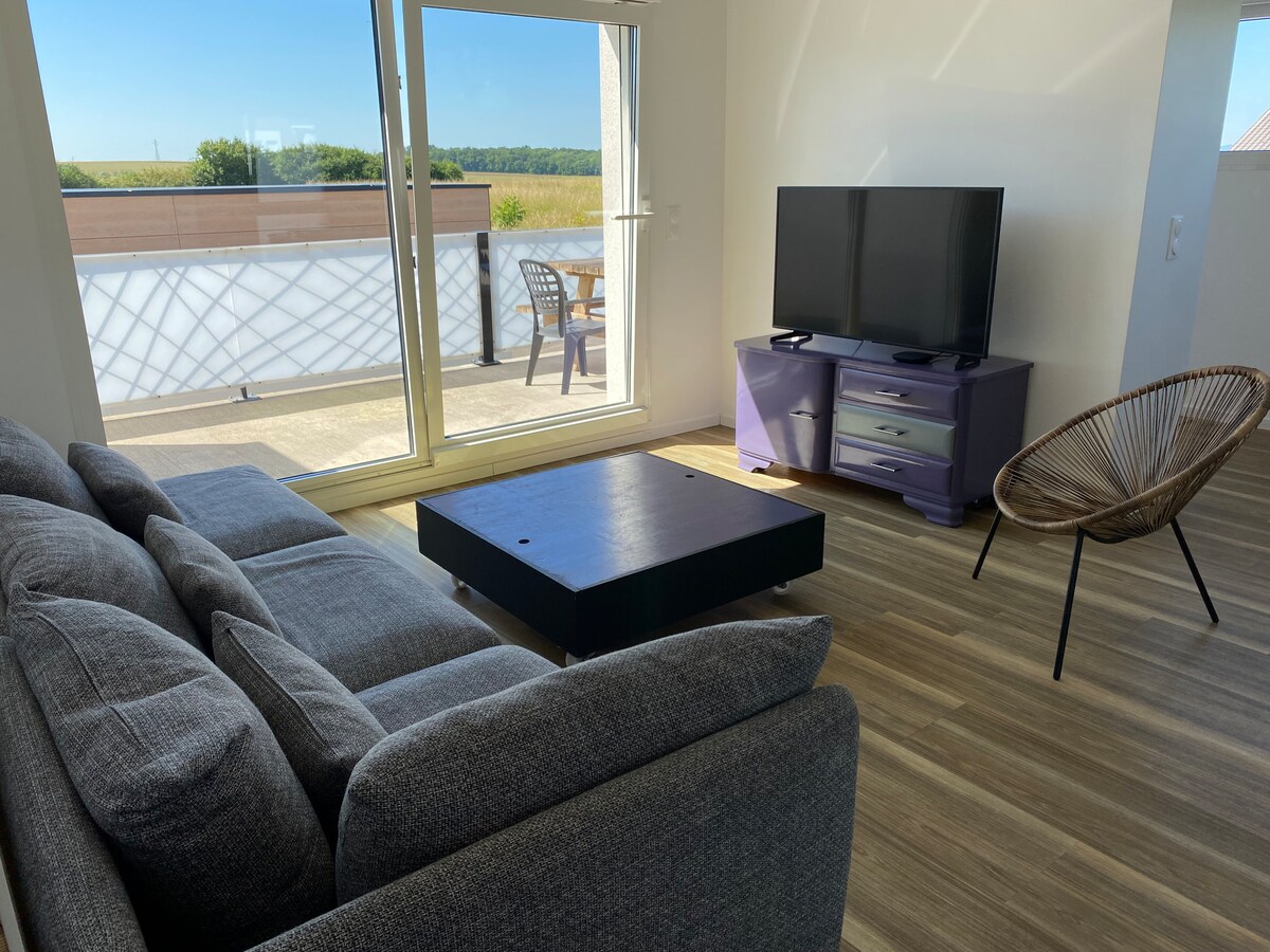 Top Airbnb: Apartment (90M2) 3 bedrooms.6 beds.6 people à Diocèse De Metz
