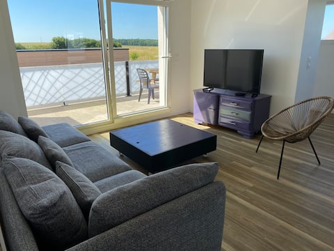 Top Airbnb: Apartment (90M2) 3 bedrooms.6 beds.6 people in Diocèse De Metz