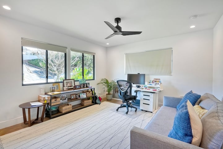 Office with pull out couch
