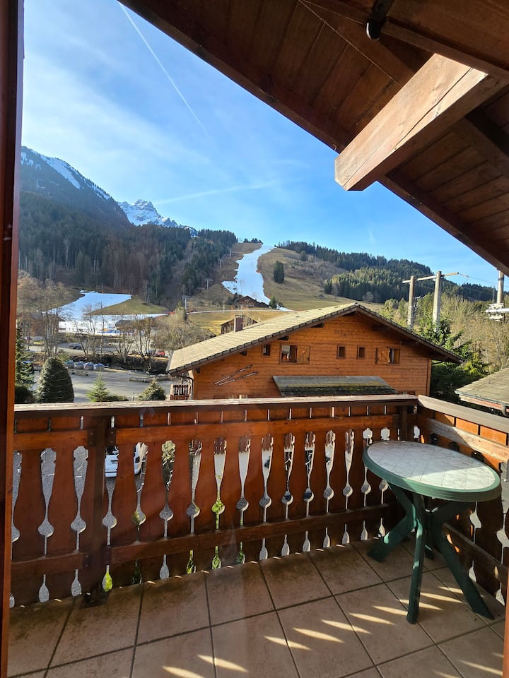 Appart T3. Balcon Sud .6 Pers. Face Montagne 2 Sdb - La Chapelle-d'Abondance