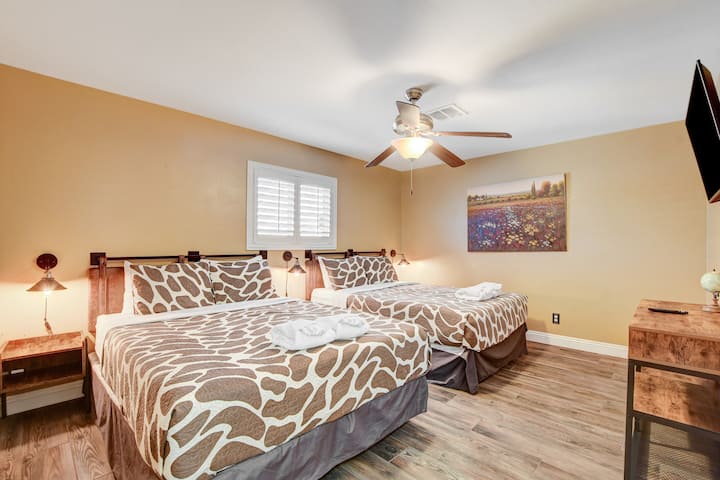 Slaapkamer 2 met 2 queensize bedden