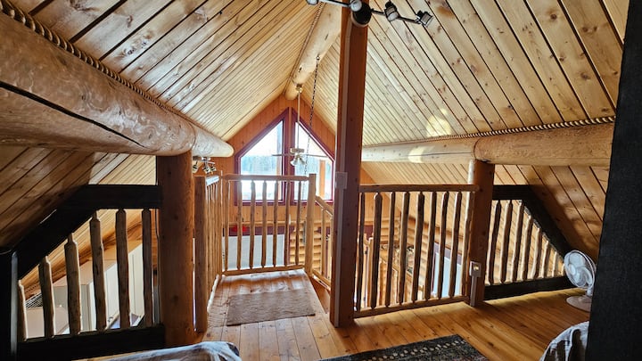 Upstairs view from the bedroom.