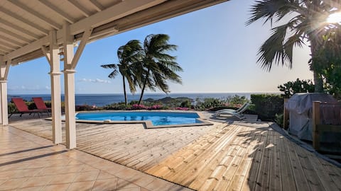 4* villa, 4 bedrooms, private pool, sea view