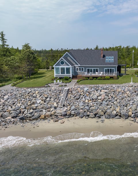 Indulge: Luxury Maine Oceanfront w/ Beach Access