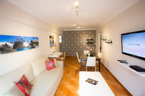 Popular Airbnb listing: Bright cozy apartment Excellent location in Colegiales