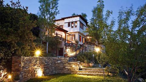Pelion Homes | Villa Selini w/ pool & amazing view