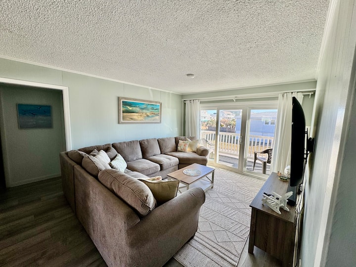 Second Row 4-bd Condo W/pool And Ocean Views! - Holden Beach, NC