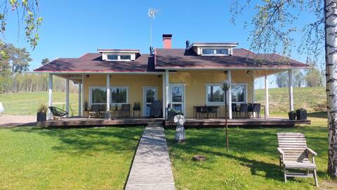 Lakeside villa close to Ikaalinen Spa and resort