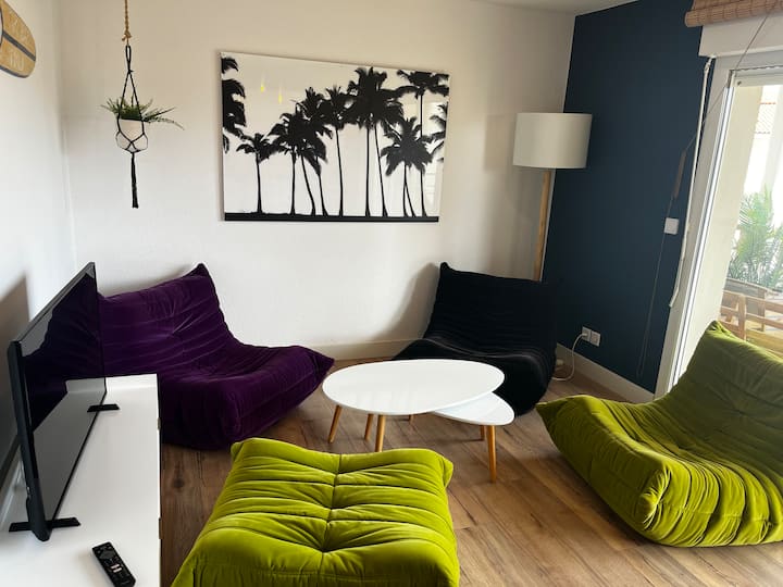 Superbe Appartement Bord De Mer Avec Piscine - Biscarrosse