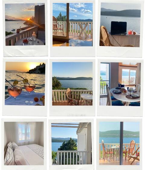 Seaside holiday place.