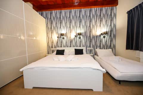 Deluxe apartment with a view of the Orlické Mountains (4+2)