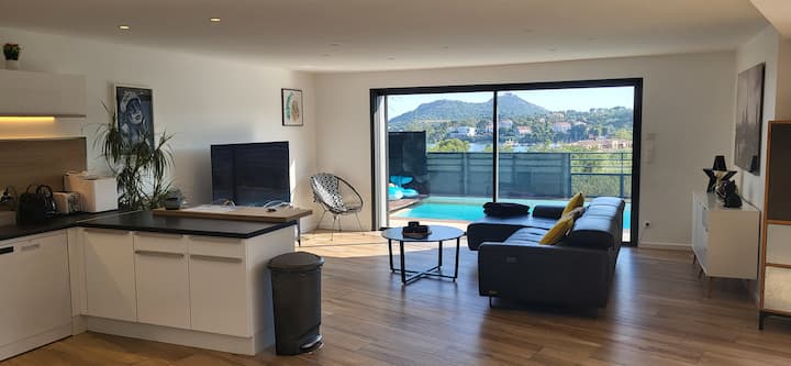 Villa Horizon Californien : Design Et Vue Mer - French Riviera