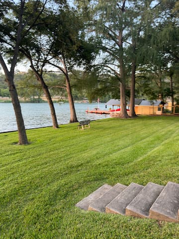 Amazing Lakefront Home with Huge Yard & Dock