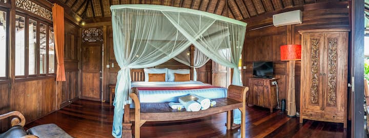 ห้องนอนสีส้ม