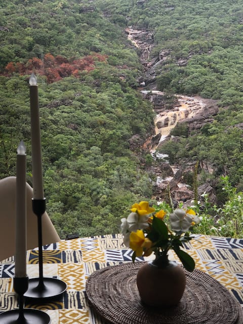 Igatu Nature Loft 
wonderful view of the Waterfall