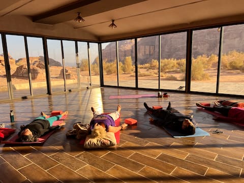 Bedouin Yoga Camp Wadi Rum, Jordanien
