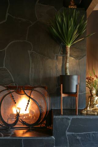 Cozy Mid-Century Pad Fab Views & Fireplace