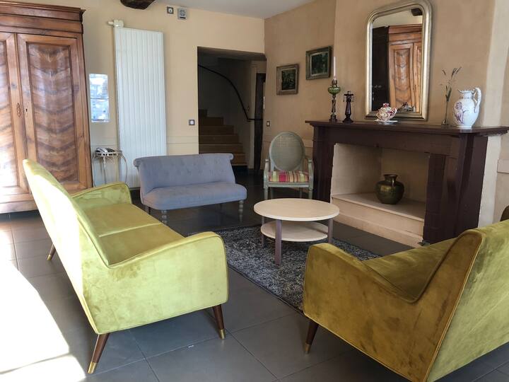 Chambre Tout Confort Pour 2 Avec Sdb Dans Un Gite - Le Verger