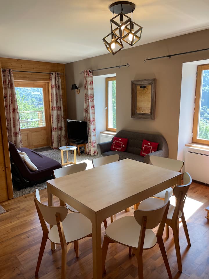 Maison Chaleureuse Avec Vue Sur Le Sancy - Mont-Dore