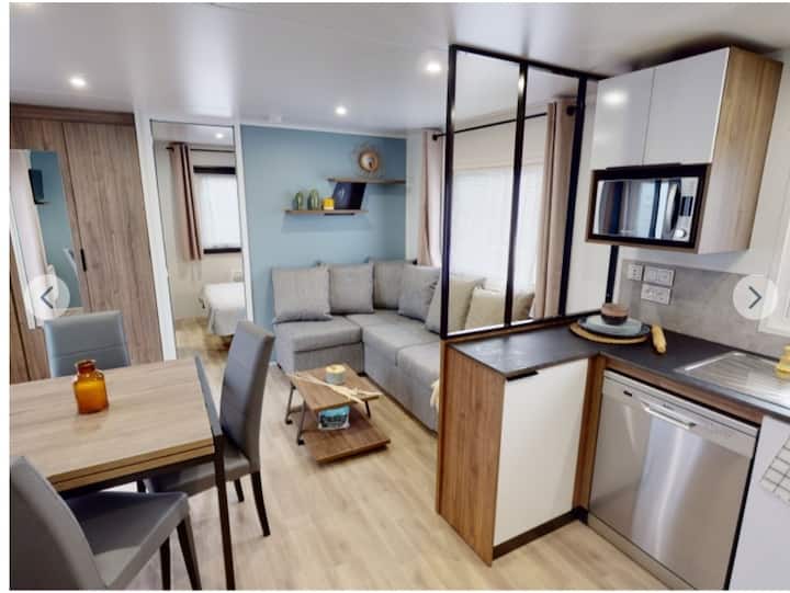 Mobil Home 6 Vélos 3 Chambres 
  Cap Ferret - Bacino di Arcachon