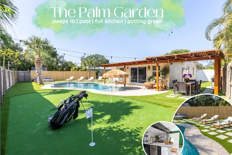 4BR w/ Heated Pool & Fire Pit: Near Beach & Golf