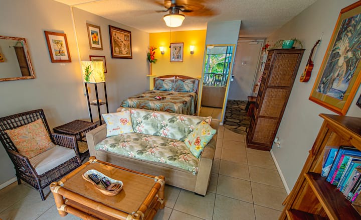 Beautiful Ocean-view Studio - Downtown Kailua Kona - Kailua-Kona, HI