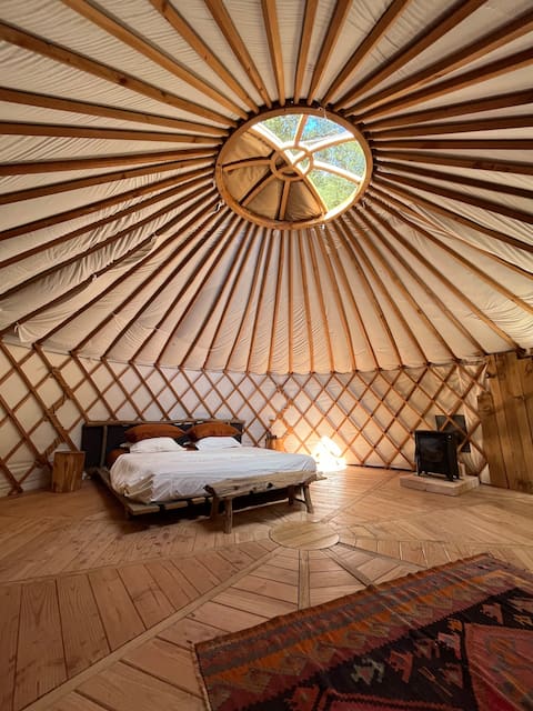 A yurt in Cévennes