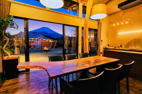 Peaceful Fuji View&Luxury villa02 BBQ,BonfireSauna