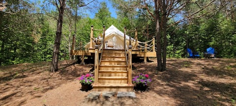 Private Yurt on Forest Hilltop
