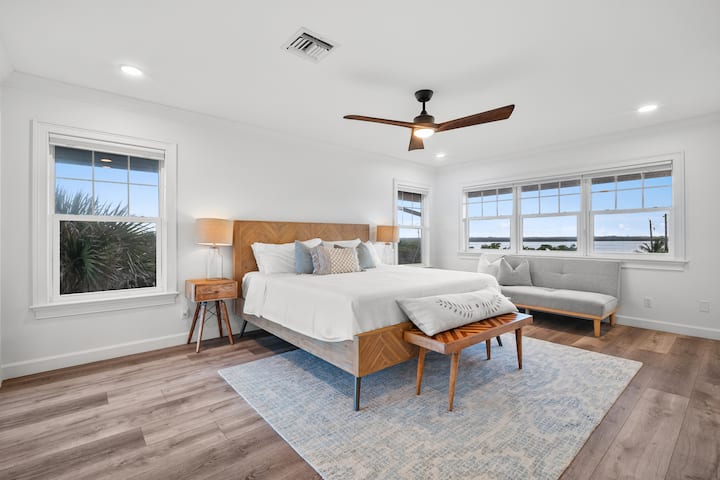 Sea Oats room has view of Atlantic and Indian River