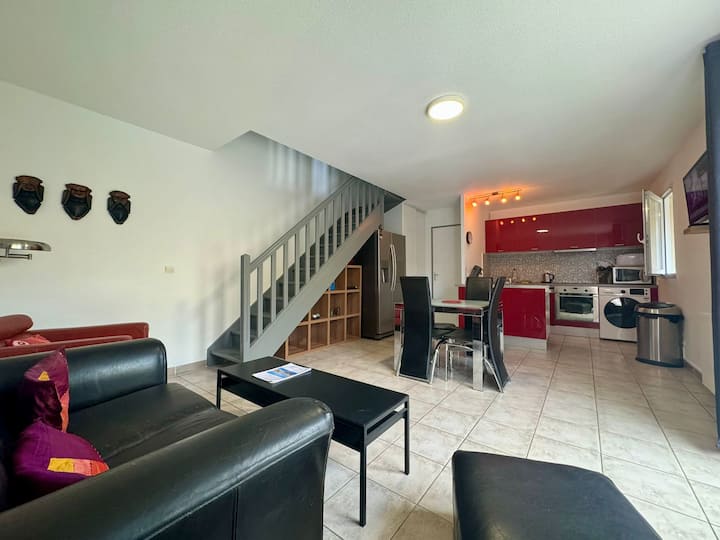 Maison/parking Privé/piscine/wifi/canal Du Midi - Vendres