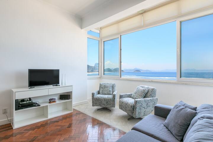Lindo apto com vista maravilhosa em Copacabana!