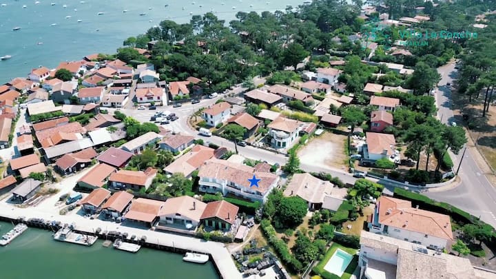 Villa La Conche Vue Bassin Avec Une Terrasse Sud - Cap Ferret