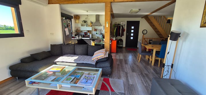 Magnifique Maison Bois Au Grand Calme Dans Le Gers - France