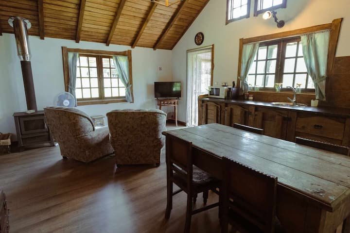 Casa Ons Mam. Houten Vakantie Huisje - Ribeira de Pena