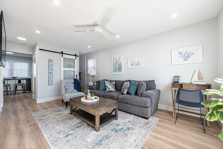 2-br Sea Coral Beach House - 1.5 Blocks From Beach - Brigantine, NJ