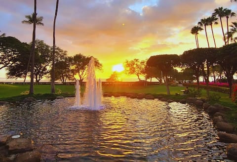 Popular Airbnb listing: Tropical Paradise/Just Steps to Sand & Beach(A.C.) in Wailea