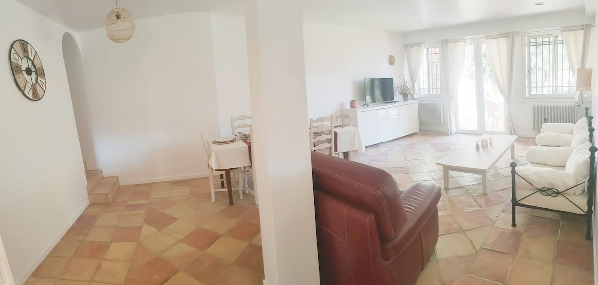 Airbnb performant: A touch of straw à Cagnes Sur Mer