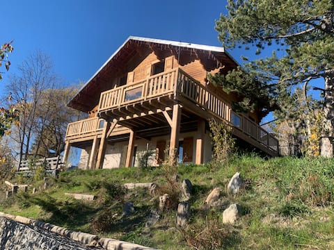 Chalet des Cimes: beautiful accommodation in a chalet