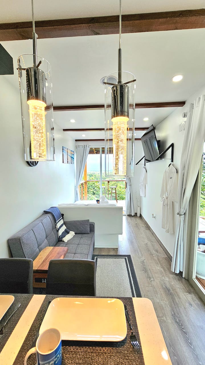 Magical! Ocean View Cabana W/ Pool Spa On Mountain - Fajardo