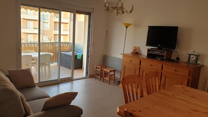 Superbe Appartement 800 M Plage - Fréjus