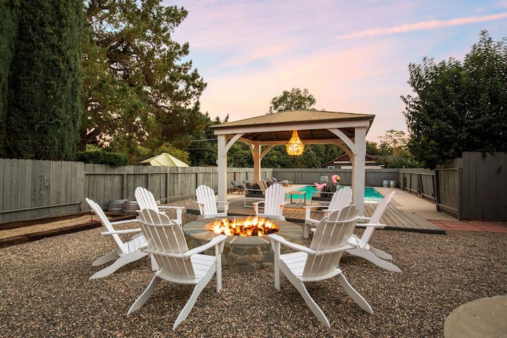 Beautiful Pool Home in the heart of Los Olivos