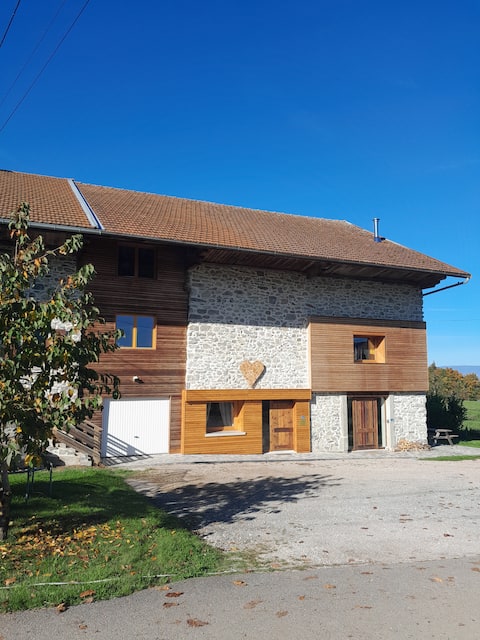 Quiet triplex house