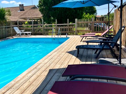 Gîte, piscine 6ch/13p - Puy du fou/Marais Poitevin