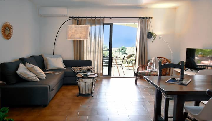 Cozy, Climatise, Vue Mer! Plages Et Centre 15 Mns! - La Croix-Valmer
