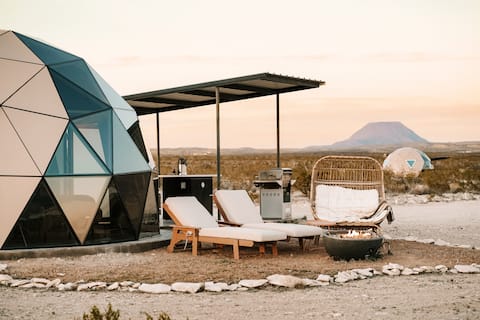 Luxury Glamping Dome Near Big Bend - Venus #3